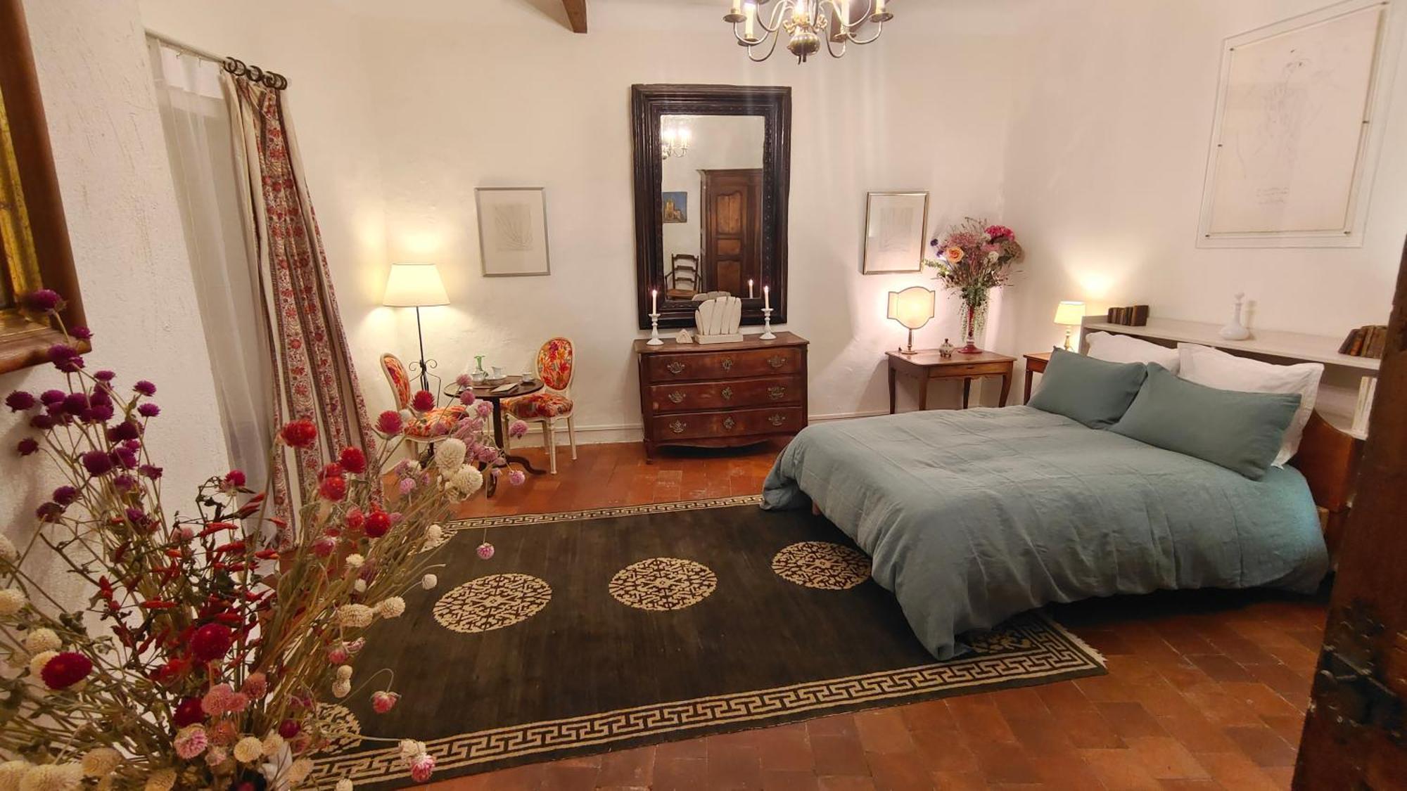 Bed and Breakfast Rue Du Chateau A Cabrieres D'Avignon Exterior foto
