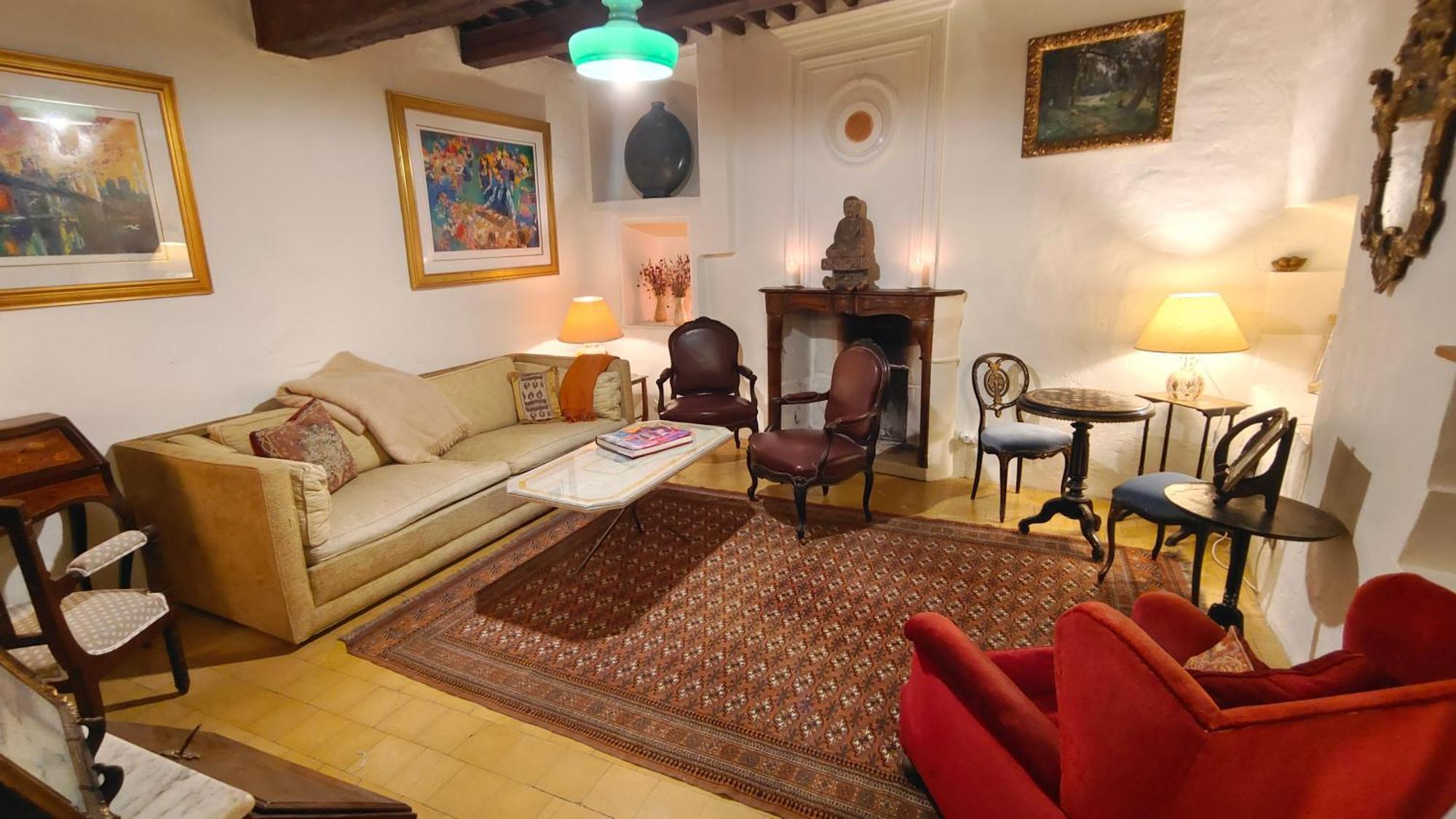 Bed and Breakfast Rue Du Chateau A Cabrieres D'Avignon Exterior foto